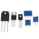Red 0-30V 2mA-3A Continuously Adjustable DC Regulated Power Supply DIY KitJC!c