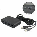 4 Ports GC GameCube Controller Adapter Converter for Nintendo Switch Wii U URL