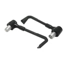 22mm/0.87" Motorcycle Brake Clutch Lever Protector Hand Guard (Black)