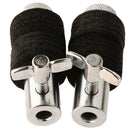 2pcs Durable Hi-hat Cymbal Stand Clutch For Drum Players Performers