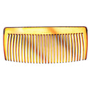 24pcs Plastic Smooth Hair Clips Side Combs Pin 110 x 45mm for Ladies Crafts
