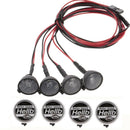 4 LED Light Kit White for 1/10  Redcat Rc4wd Axial Scx10 D90 D110 Car