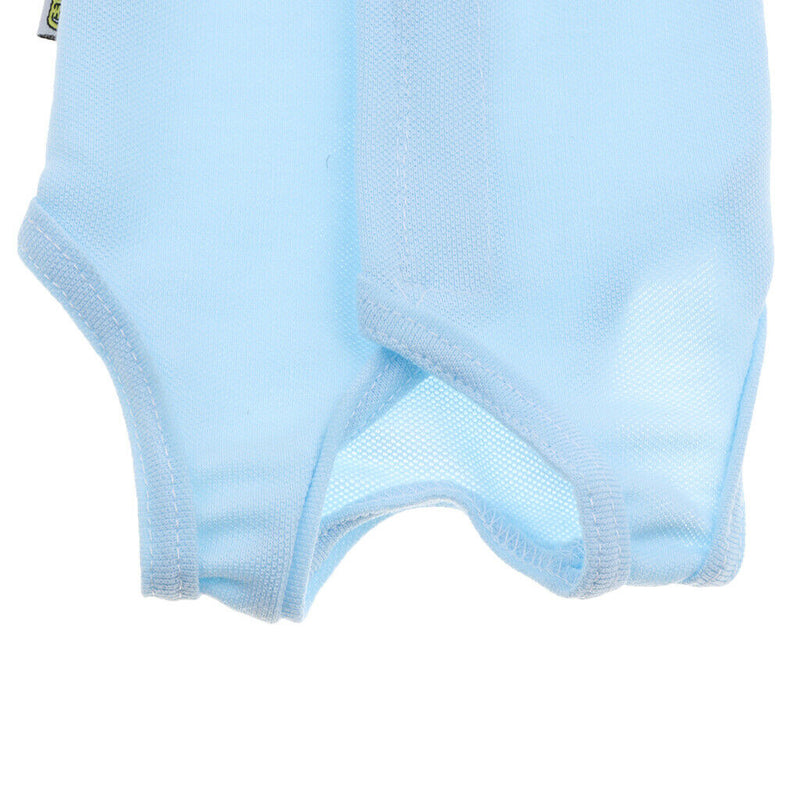 2x Recovery Dog Suit Sterilization Clothing, After Surgery Wear, Blue/Pink