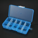 Pack of 4Pcs Plastic Jewelry Box Organizer Storage Container with Adjustabl