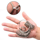 size stainless steel ring stick measuring hammer jewellry tool set3 Bj