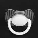 Newborn Baby Silicone Pacifier Transparent Flat Thumb Pattern Baby Nipples