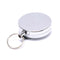 110CM Retractable Key Chain Reel Steel Cord Recoil Belt Key Ring Badge Holde Gn