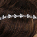 Fashion Women's Artificial Crystal Rhinestone Clover Head wrap Headband Hai