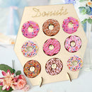 Donuts Wall Stand Dessert Cake Display Rack Wedding Birthday Party Decor