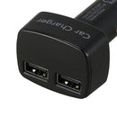 4in1 3.1A Dual USB Car Charger Cigarette Lighter Voltage Digital Panel Mete