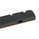 2 Pieces Plastic Slotted Electric Guitar Nut Black
