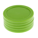 10Pcs 62mm Plastic Air Hockey Pucks Replacement for Game Tables Equipment