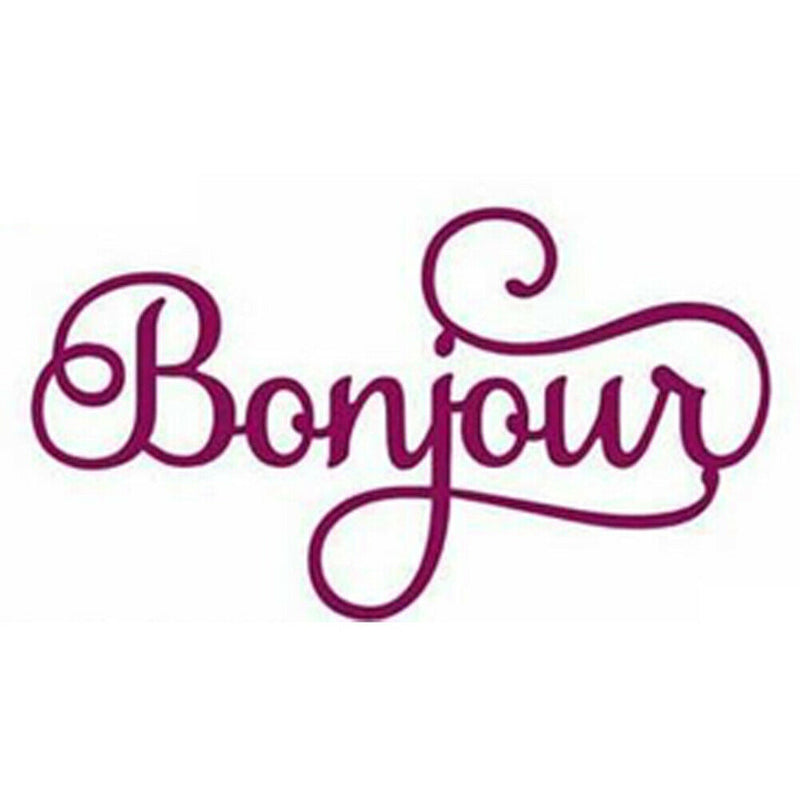 French Alphabet Cutting Die for DIY Scrapbooking Embossing Die Cuts (H4839)