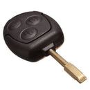 3 Button Remote Key FOB Case Shell With Uncut Blade for Ford Mondeo Fiesta