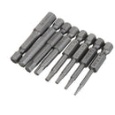 8Pcs 1.5-8mm Hex Key Allen Bit Quick Change Connect Impact Driver Screwdriver #