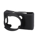 Anti-Scratch Silicon Protective Cover Case Skin for Sony A5000 A5100 Black