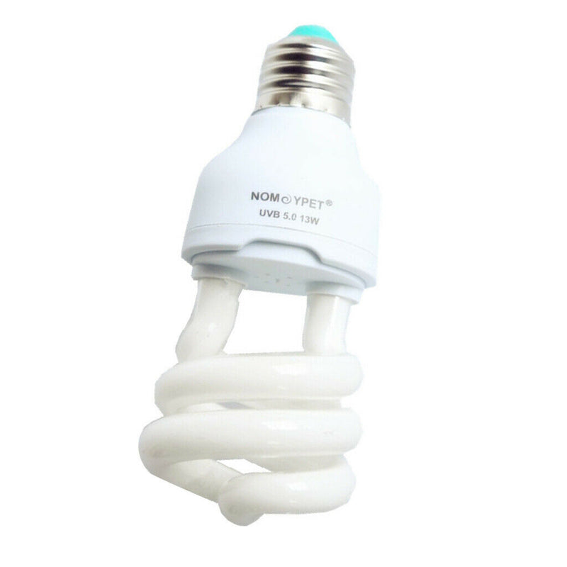 5.0 13W 220V Calcium Reptile Lizard Turtle UV UVB Light Compact Bulb Lamp New