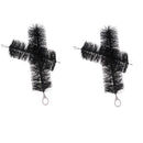 Set of 4 Koi Pond Filter Brush Black 40cm Aquarium Fish Tank Cleaning Tools