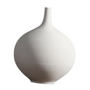 Tabletop Desk White Ceramic Vase Flower Vase Ikebana Art Pot Landscrape S
