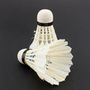 12pcs  Training Goose Feather Shuttlecock Birdies Badminton Ball Game Sport