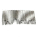 30Pcs NEEDLE 1/8 inch Diamond Grinding Head Coated Carving Burrs Shank 3  GEA