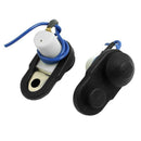 2 Pcs Car Vehicle Interior Door Courtesy Light Switch Button Black