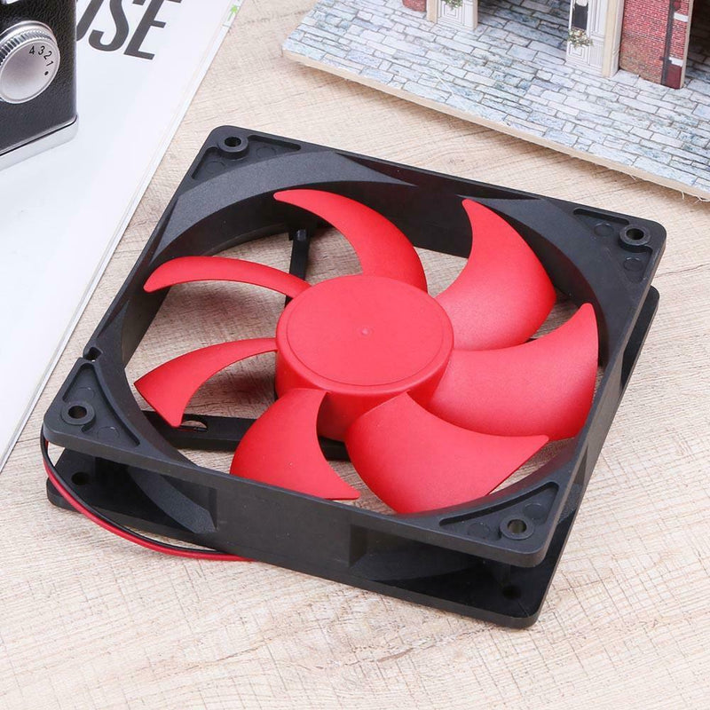 12cm 120mm DC12V 1800R 120x120x25mm  2Pin Cooling Fan for PC