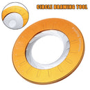 Circle Drawing Tool Stainless Steel Plotting Compass Drafting Drawing Ruler