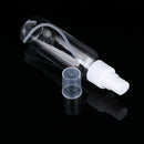 4pcs Transparent Plastic Empty Cosmetic Bottle Refillable Container (100ml) A