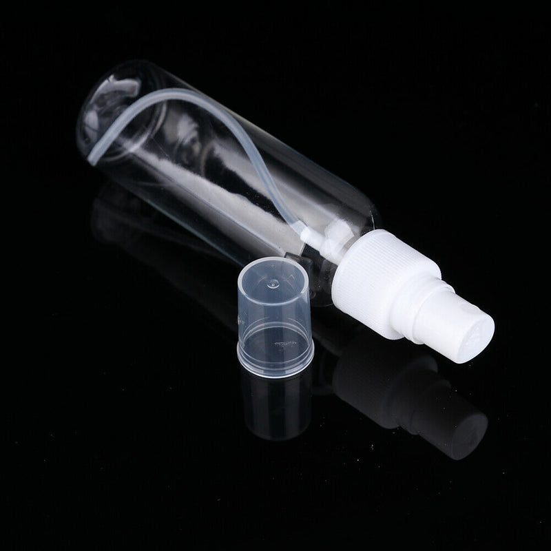 4pcs Transparent Plastic Empty Cosmetic Bottle Refillable Container (100ml) A