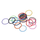 24pcs Elastic Bands Rubber Hair Accessories For Girls Women Multicolor Tie GuME