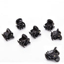 Fashion Women Girls 12pcs Black Plastic Mini Hairpin 6 Claws Hair Clip Clamp  Gn