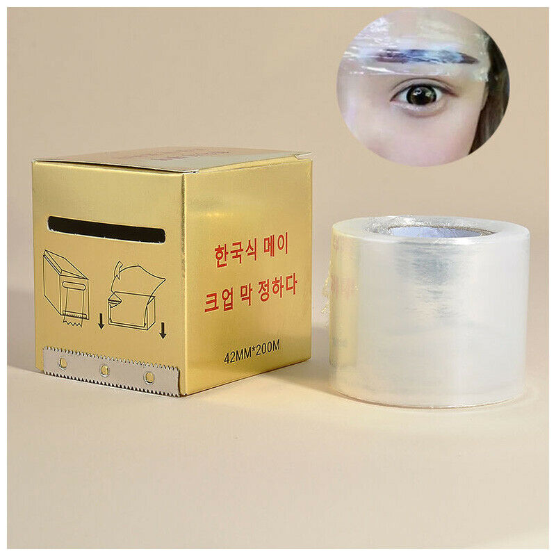 1x Semi Permanent Tattoo Embroidery Barrier Film Clear Masking Film L3W8