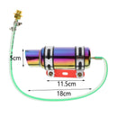 Motorcycle Oil Cooler Tank with 58cm Hose for Y15ZR LC135 FZ150 Colorful