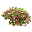 2 x Artificial Narcissus Wall Hanging Silk Flower Vine In/outdoor Decor Pink