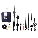 Quartz Clock Movement Black Hands Simple Battery Powered Clock Mechanism Kits