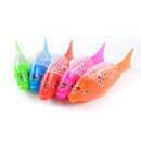 Simulation Swimming Electric Fish Kids LED Lighting Music Toys Color Random A