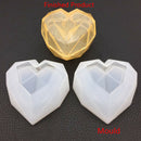 2PCS Silicone Heart Design Storage Box Mold Making Mould Casting Free CraftB Ew