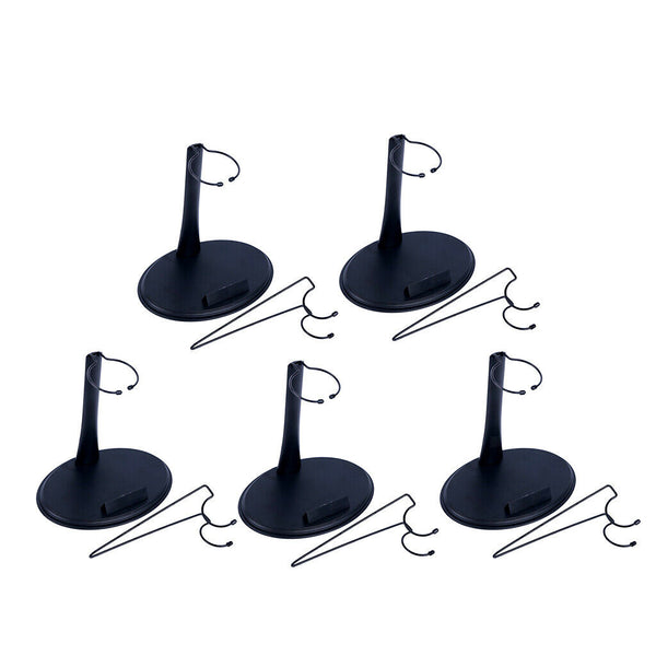5Pcs Action Men Display Stand Base 6th Bracket fit for DIY U-Type Ring-Type