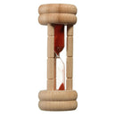 3 Minutes hourglass Egg Timer Wood Frame Sand Glass Kitchen Interior Decora