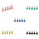25Pcs 2mm Banana Plugs Female Jack Socket Plug Wire Connector