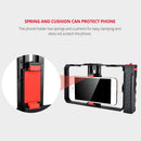 Dual Handle Handheld Video Cage Stabilizer Kit Support Recording Grip Rig