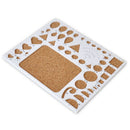 8.2x7" Paper Quilling Template Board Papercraft Scrapbooks Filigree Art DIY Kits