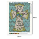 5D DIY Full Drill Diamond Painting Butterfly Cross Stitch Embroidery Mosaic