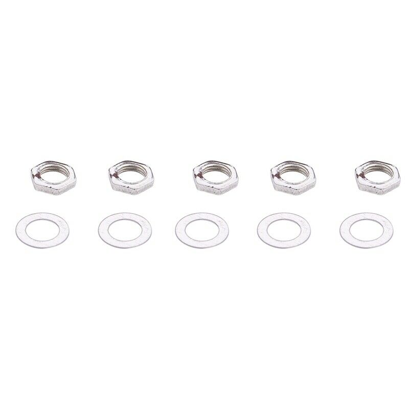 1M Ohm Single Linear Taper 3 Pins Rotary Potentiometers Pots 5 Pcs W6T6