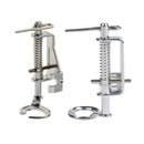 2x Home Sewing Machine Open Close Toe Metal Quilting Embroidery Presser Foot