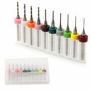 New 10Pcs 0.6-1.5mm PCB Print Circuit Board Carbide Mini Micro Drill Bits