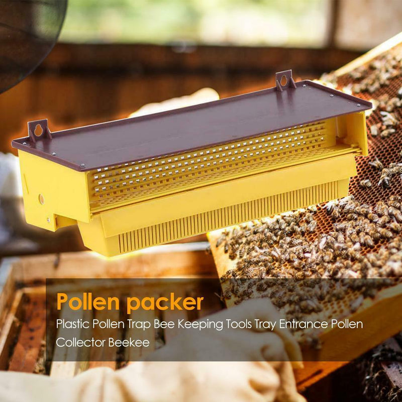 Beekeeping Plastic Pollen Trap Bee Hive Reusable Collector Apiculture Supplies