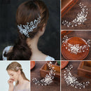 Pearls Crystal Hair Comb Clips Pins Wedding Bridal Hair Accessories Headpiece