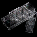 Seasoning Rack Spice Pots 4 Piece Storage Container Condiment Jars with Spoo Hn